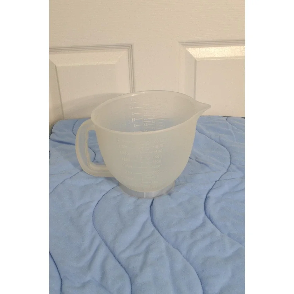 Vintage Tupperware #500 Mix-N-Measure Batter Bowl Pitcher 8 Cup 2 Qt No Lid